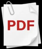 PDF document icon